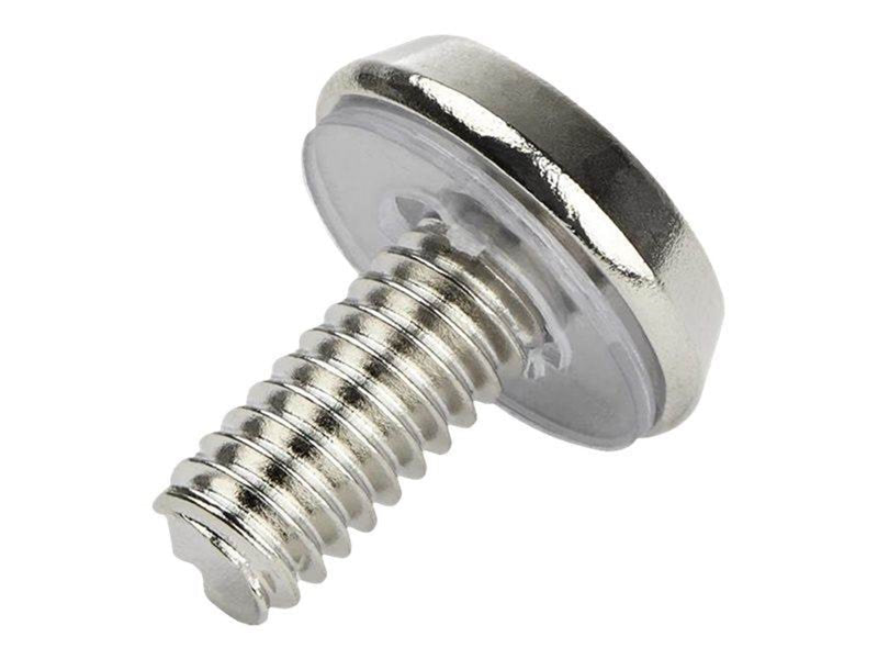 StarTech.com 12-24 Server Rack Screws - 50 pack - Nickel-plated rack screws