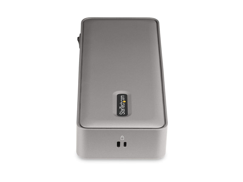StarTech.com 129UE-USBC-KVM-DOCK Dual-Laptop USB-C KVM Docking Station Dual Monitor 4K 60Hz DisplayPort Dock 5-Port USB Hub GbE 90W/45W Power Delivery to Two Laptops Windows/Mac 2-Host KVM Dock