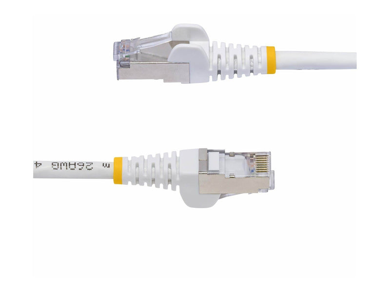 StarTech.com 12m White CAT8 Ethernet Cable Snagless S/FTP 25G/40G - patch cable - 12 m - white - Weiß - 12m