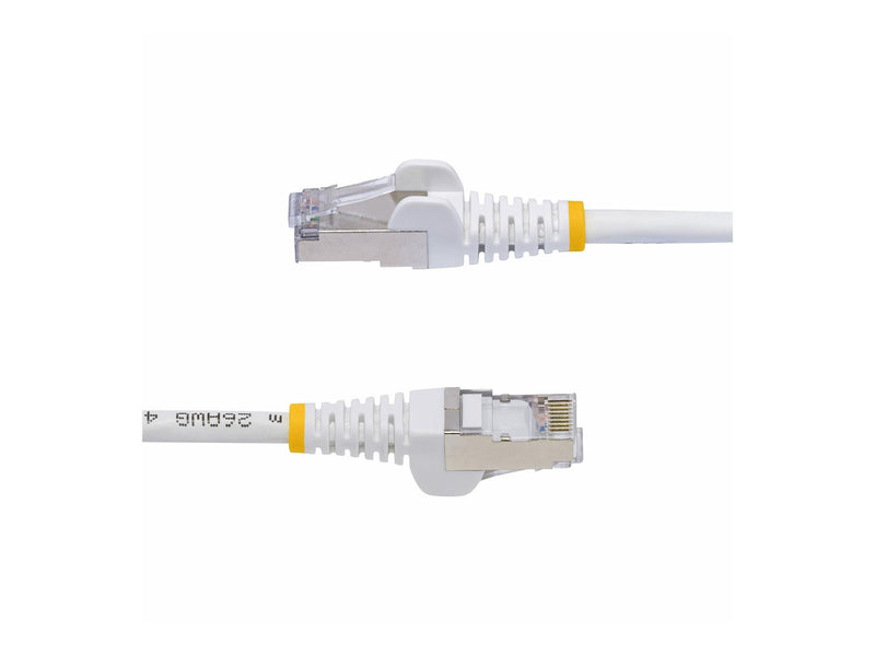 StarTech.com 12m White CAT8 Ethernet Cable Snagless S/FTP 25G/40G - patch cable - 12 m - white - Weiß - 12m