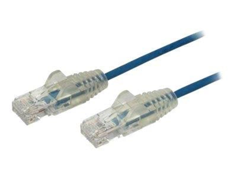 StarTech.com 1.5m CAT6 Cable - Blue Slim CAT6 Patch Cord - Snagless - LSZH - patch cable - 1.5 m - blue - Blau - 1m
