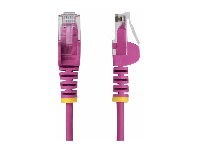 StarTech.com 1.5m Pink Slim CAT6 Ethernet Cable Snagless 28AWG LSZH - patch cable - 1.5 m - pink - Rosa - 1m