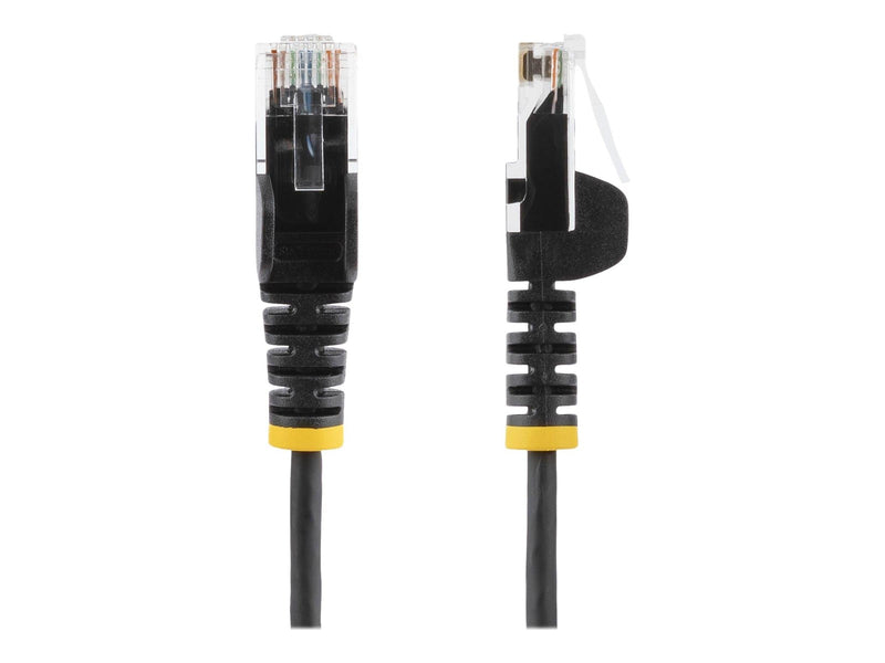 StarTech.com 1.5m Slim LSZH CAT6 Ethernet Cable. - Schwarz - 1m