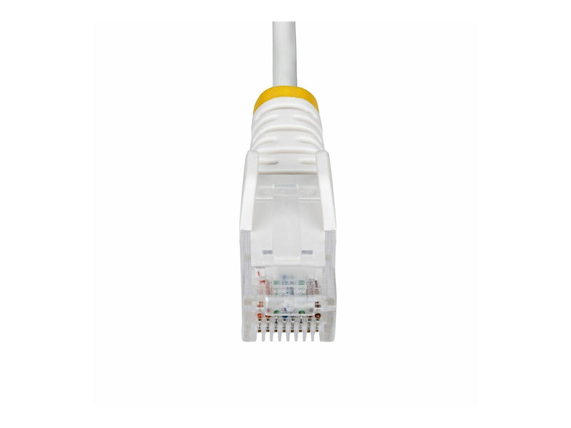 StarTech.com 1.5m White Slim CAT6 Ethernet Cable Snagless 28AWG LSZH - patch cable - 1.5 m - white - Weiß - 1m