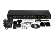 StarTech.com 16 Port USB to Serial Adapter Hub - USB to RS232 Daisy Chain - serial adapter