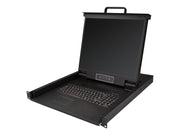 StarTech.com 1U 19" Rackmount LCD Console - USB + PS/2 - KVM console - 19"