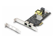 StarTech.com 2-Port 2.5Gbps PoE Network Card Intel I225-V 802.3af/at - network adapter - PCIe 2.0 x2 - 10M/100M/1G/2.5 Gigabit Ethernet x 2