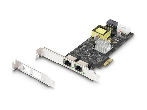 StarTech.com 2-Port 2.5Gbps PoE Network Card Intel I225-V 802.3af/at - network adapter - PCIe 2.0 x2 - 10M/100M/1G/2.5 Gigabit Ethernet x 2