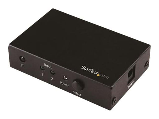 StarTech.com 2-Port HDMI Switch - 4K HDMI Switch Box - Ultra HD 4K 60Hz