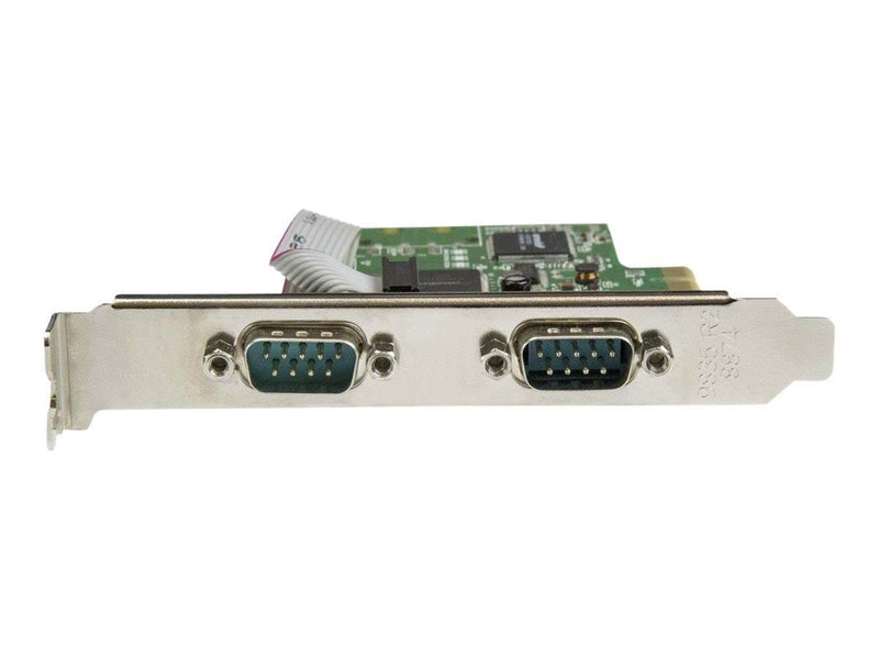 StarTech.com 2-Port PCI Express Serial Card with 16C1050 UART