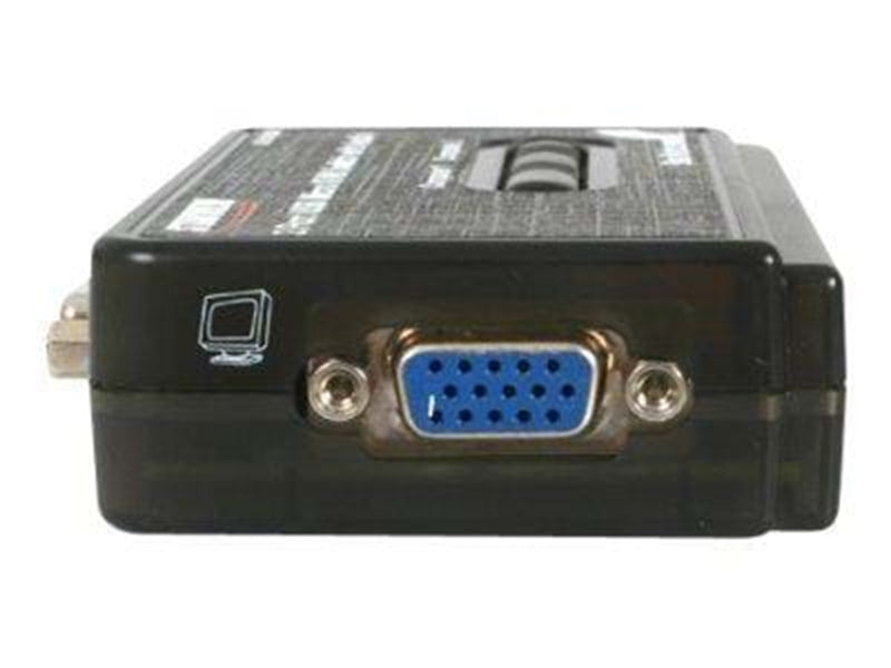 StarTech.com 2 Port USB VGA KVM Switch mit Audio und Kabel - KVM / Audio-Switch - 2 Anschlüsse