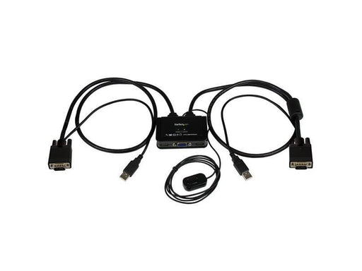 StarTech.com 2 Port USB VGA Kabel KVM Switch