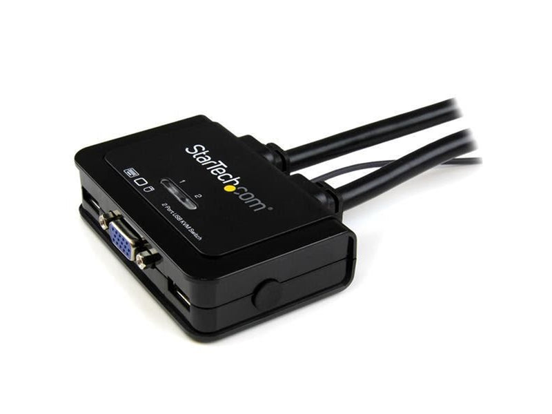 StarTech.com 2 Port USB VGA Kabel KVM Switch