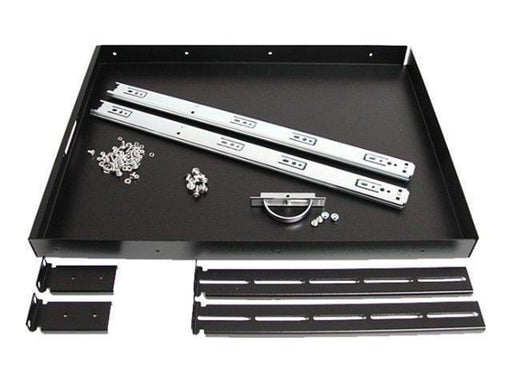 StarTech.com 22in Schwarz Deep Sliding Server Rack Gehäuse Regal