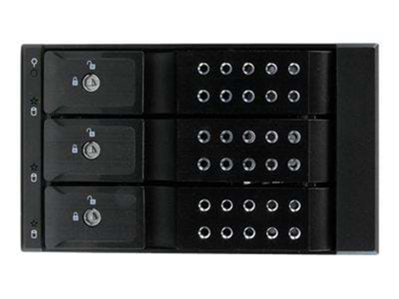 StarTech.com 3 Bay Trayless Hot Swap 3.5" SATA Festplatten-Füllplatte Mobile Rack Backplane