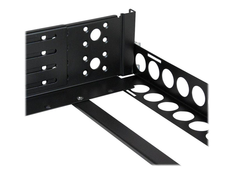 StarTech.com 3U Universal Server Rack Rails - TAA Compliant Fixed Mounting Rails - 19" Adjustable Depth Rack Mount Rails (UNIRAILS3U) rack rail - 3U