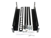 StarTech.com 3U Universal Server Rack Rails - TAA Compliant Fixed Mounting Rails - 19" Adjustable Depth Rack Mount Rails (UNIRAILS3U) rack rail - 3U