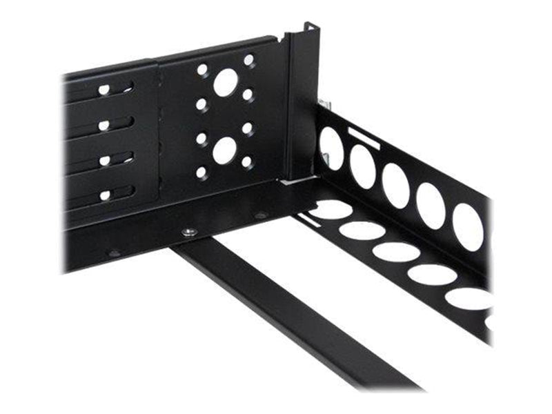 StarTech.com 3U Universal Server Rack Rails - TAA Compliant Fixed Mounting Rails - 19" Adjustable Depth Rack Mount Rails (UNIRAILS3U) rack rail - 3U