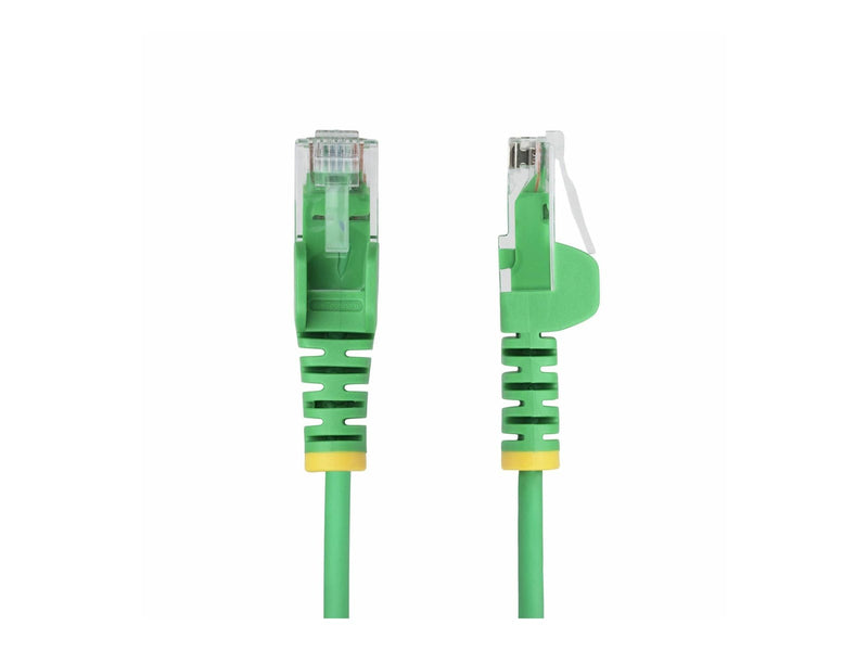 StarTech.com 3m Green Slim CAT6 Ethernet Cable Snagless 28AWG LSZH - patch cable - 3 m - green - Grün - 3m