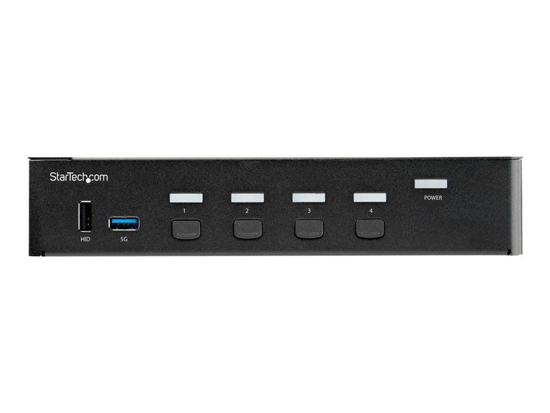 StarTech.com 4 Port HDMI KVM Switch Single Monitor 4K 60Hz Ultra HD HDR Desktop HDMI 2.0 KVM Switch