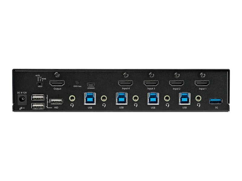 StarTech.com 4 Port HDMI KVM Switch Single Monitor 4K 60Hz Ultra HD HDR Desktop HDMI 2.0 KVM Switch