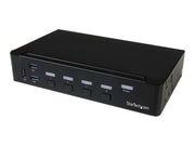 StarTech.com 4 Port HDMI KVM Switch With Built-in USB 3.0 Hub - 1080p