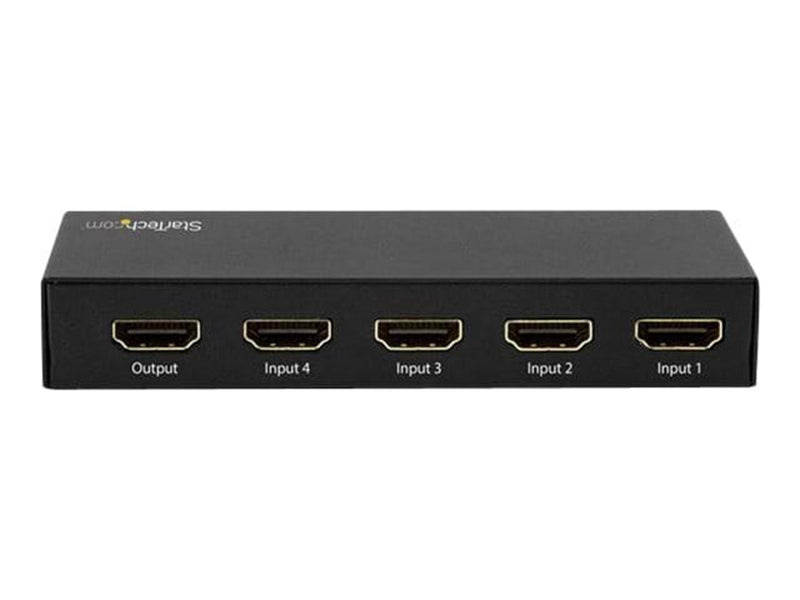 StarTech.com 4-Port HDMI Switch - 4K HDMI Switch Box - Ultra HD 4K 60Hz