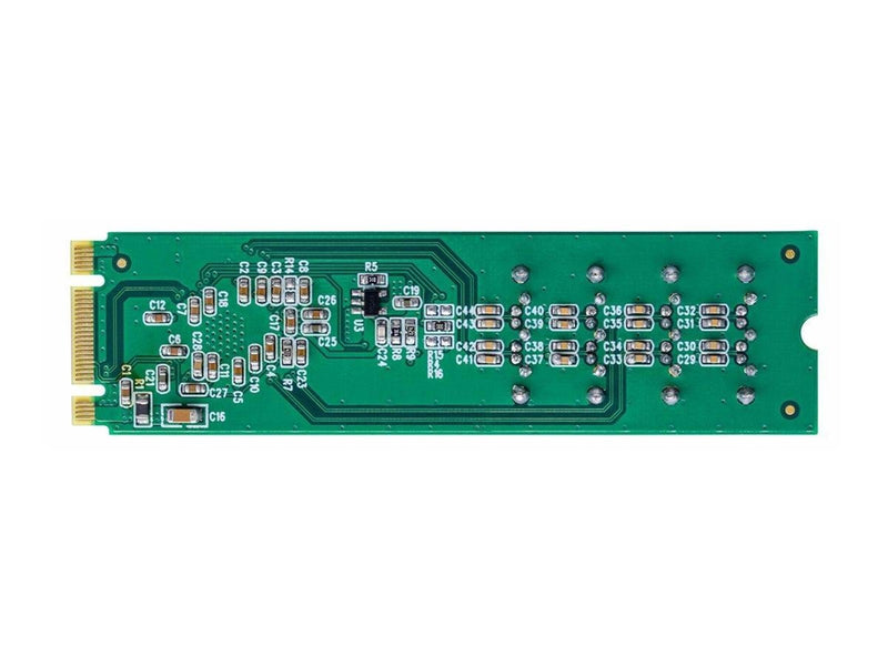 StarTech.com 4-Port M.2 to SATA Adapter Card M.2 PCIe 3.0 to SATA HDD/SSD Expansion Card ASM1064 Chipset M.2 NVMe to 4x HDD/SSD for Windows/macOS/Linux - interface adapter - SATA - M.2 Card