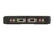 StarTech.com 4 Port Schwarz USB KVM Switch Kit mit Kabel und Audio - KVM / Audio-Switch - 4 Anschlüsse