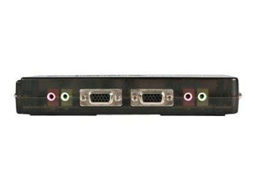 StarTech.com 4 Port Schwarz USB KVM Switch Kit mit Kabel und Audio - KVM / Audio-Switch - 4 Anschlüsse