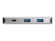 StarTech.com 4 -Port USB-C Hub (10Gbps) with 3x USB-A & 1x USB-C - hub - 4 ports USB-Hubs - 4 - Grau