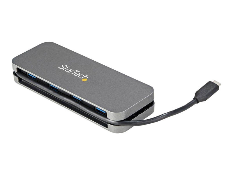 StarTech.com 4 Port USB C Hub USB-Hubs - USB 3.2 - 4 - Schwarz