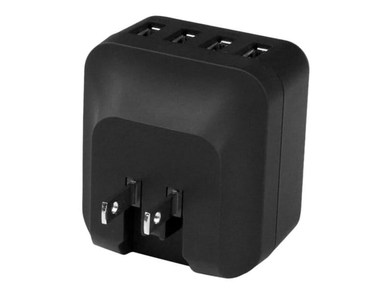 StarTech.com 4-Port USB Wall Charger - International Travel - 34W/6.8A