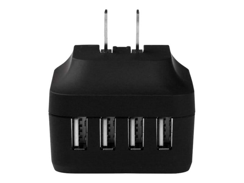StarTech.com 4-Port USB Wall Charger - International Travel - 34W/6.8A