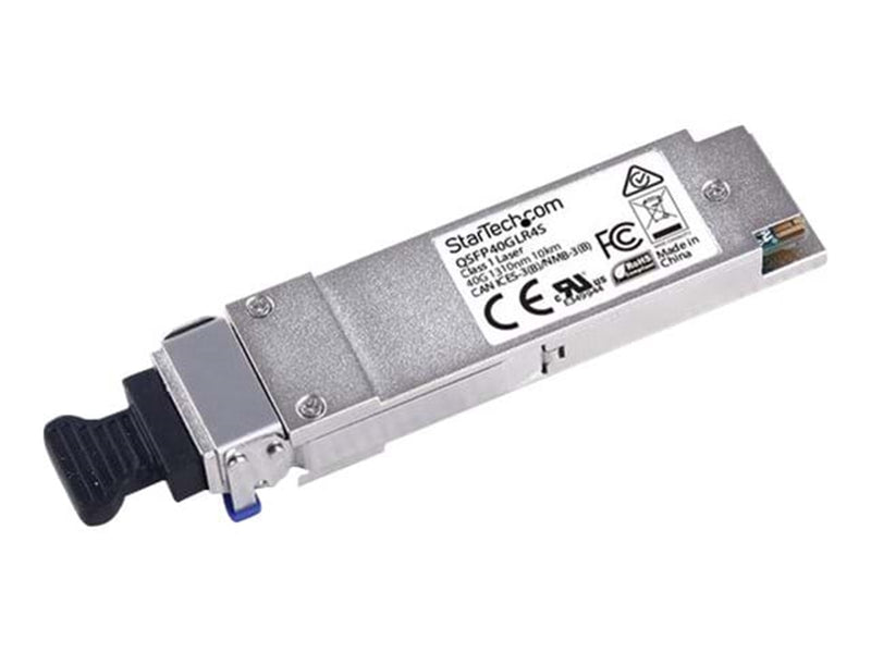 StarTech.com 40 Gigabit Fiber 40GBase-LR4 QSFP+ Transceiver Module - Cisco QSFP-40G-LR4-S Compatible - SM LC - 10 km (6.2 mi.)