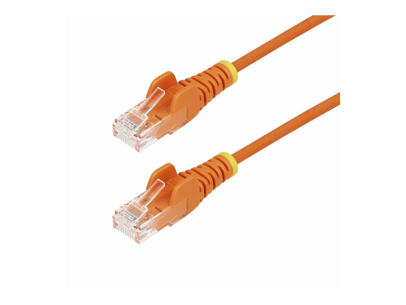 StarTech.com 50cm Orange Slim CAT6 Ethernet Cable Snagless 28AWG LSZH - patch cable - 50 cm - orange - Orange - 0.5m