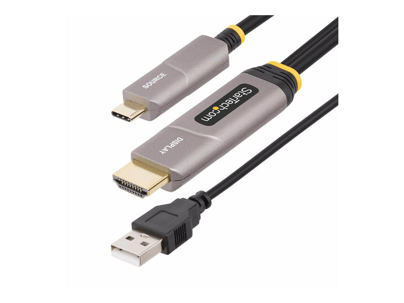 StarTech.com 50ft (15.2m) USB-C to HDMI 2.0 Active Optical Cable 4K 60Hz - HDMI cable - 15.2 m