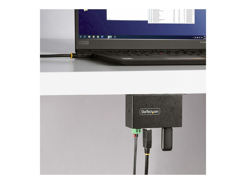 StarTech.com 5G4AINDRM-USB-A-HUB USB-Hubs - USB 3.2 - 4 - Schwarz