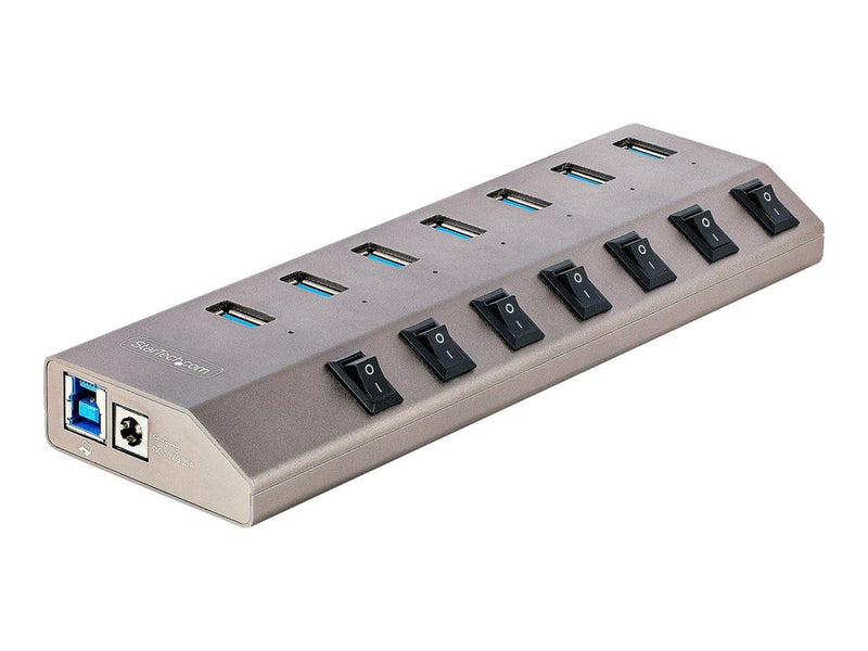 StarTech.com 5G7AIBS-USB-HUB-EU USB-Hubs - USB 3.2 - 7 - Grau
