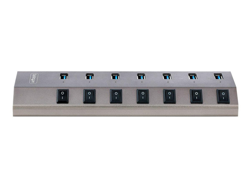 StarTech.com 5G7AIBS-USB-HUB-EU USB-Hubs - USB 3.2 - 7 - Grau
