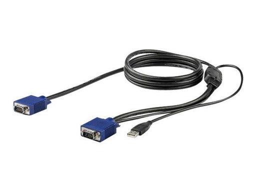StarTech.com 6ft / 1.8m USB KVM Cable for Rackmount Consoles - VGA and USB - video / USB cable - 1.8 m