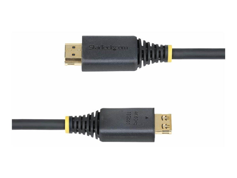 StarTech.com 6ft High Speed HDMI Cable w/Gripping Connectors 4K 60Hz - HDMI cable with Ethernet - 1.8 m