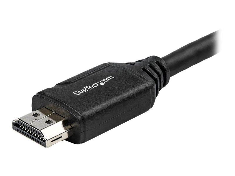 StarTech.com 6in High Speed HDMI Port Saver Cable with 4K 60Hz - Short HDMI 2.0 Male to Female Adapter Cable - Port Extender (HD2MF6INL) - HDMI extension cable - 15.2 cm