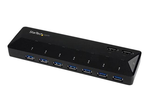 StarTech.com 7-Port USB 3.0 Hub plus Dedicated Charging Ports USB-Hubs - USB 3.2 - 7 - Schwarz