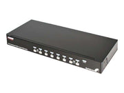 StarTech.com 8 Port 1U Rack Befestigungskit USB KVM Switch mit OSD - KVM Switch - 8 Anschlüsse