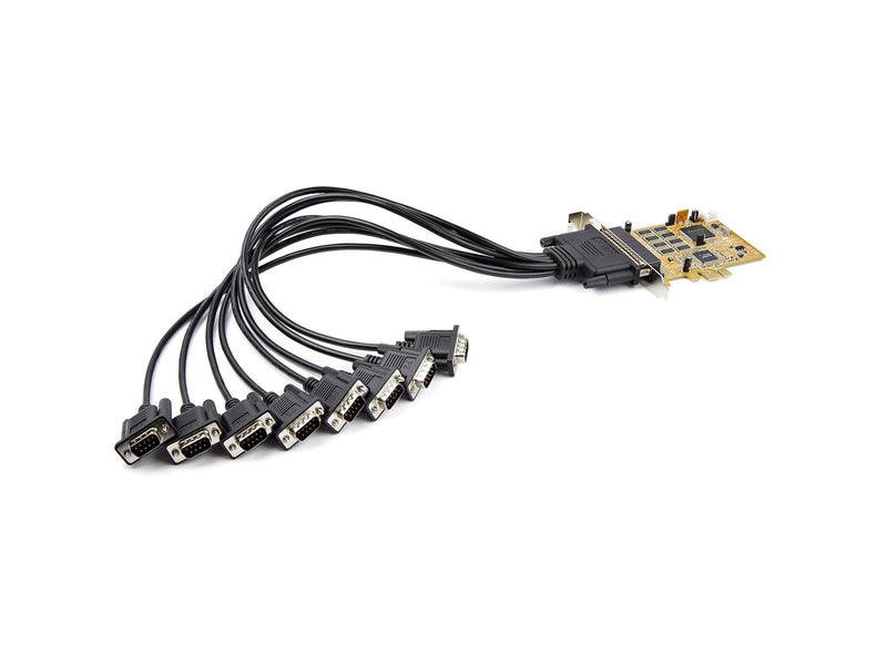 StarTech.com 8-Port PCI Express RS232 Serial Adapter Card