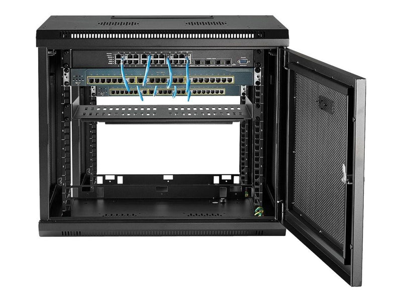 StarTech.com 9U Wall-Mount Rack - 17 in. Deep