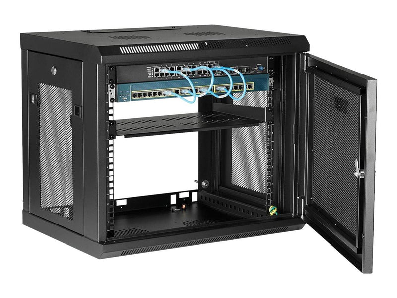 StarTech.com 9U Wall-Mount Rack - 17 in. Deep