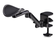 StarTech.com Adjustable Arm Rest For Desk Clamp-On Install/No Drilling mounting kit - black - Max 5 kg - recommended for