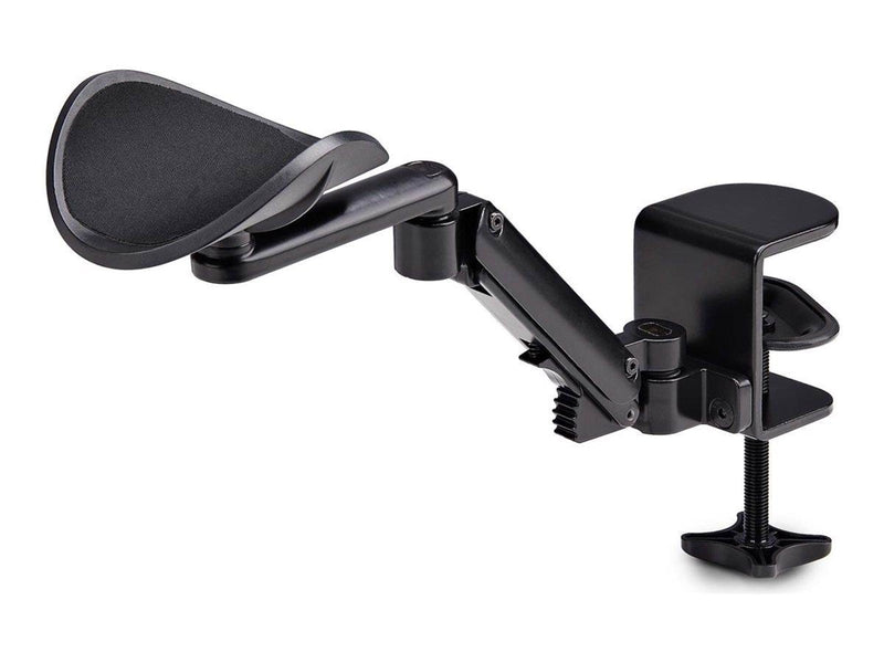 StarTech.com Adjustable Arm Rest For Desk Clamp-On Install/No Drilling mounting kit - black - Max 5 kg - recommended for